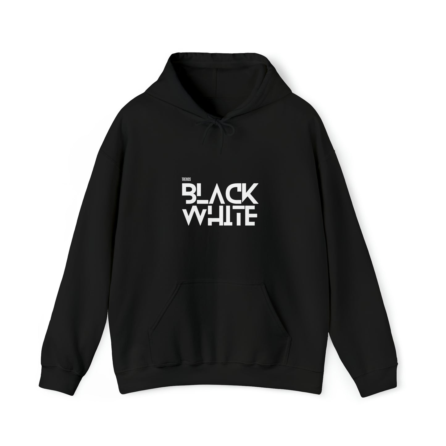 Black White Trends Unisex Heavy Blend™ Hooded Sweatshirt