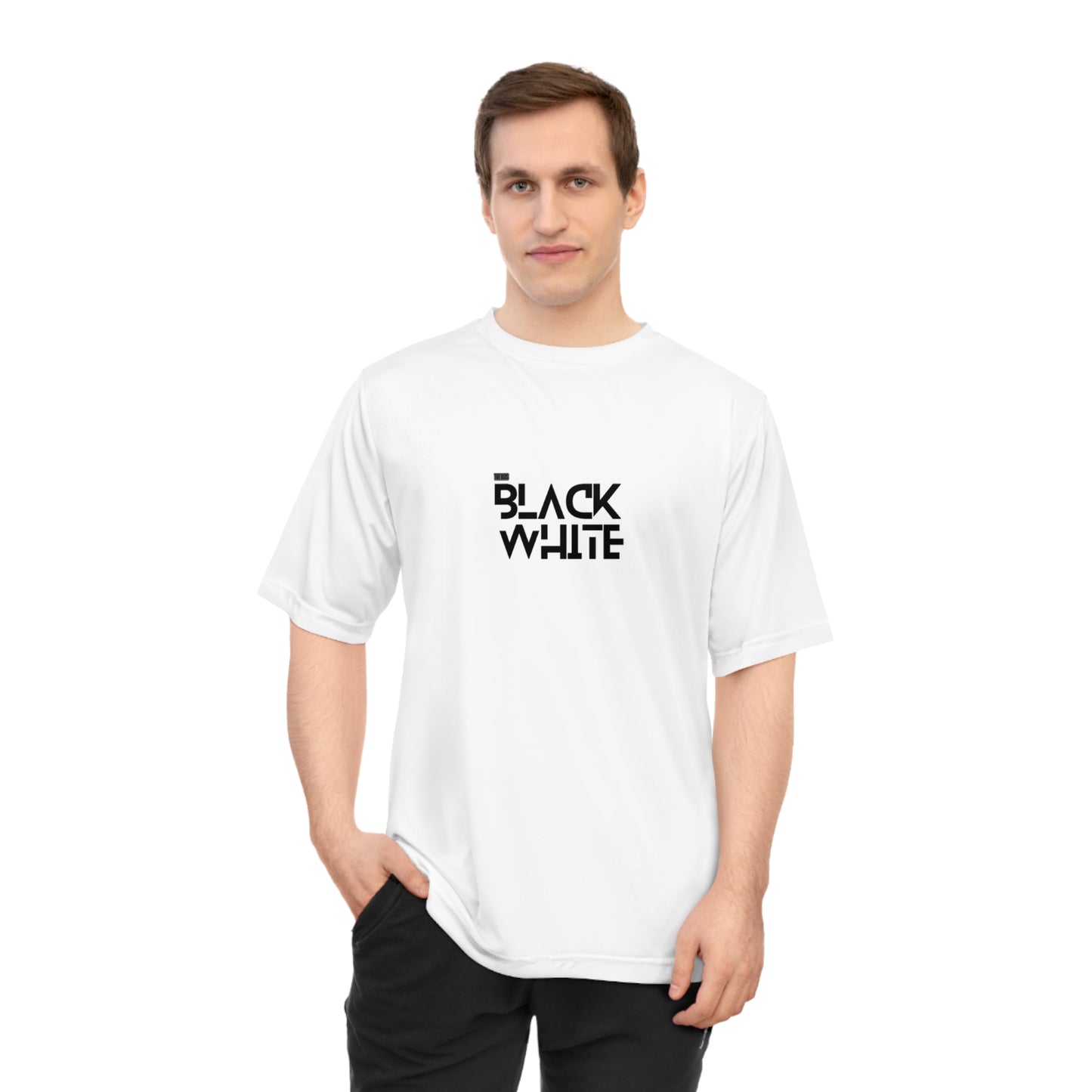 Black White Trends Unisex Zone Performance T-shirt