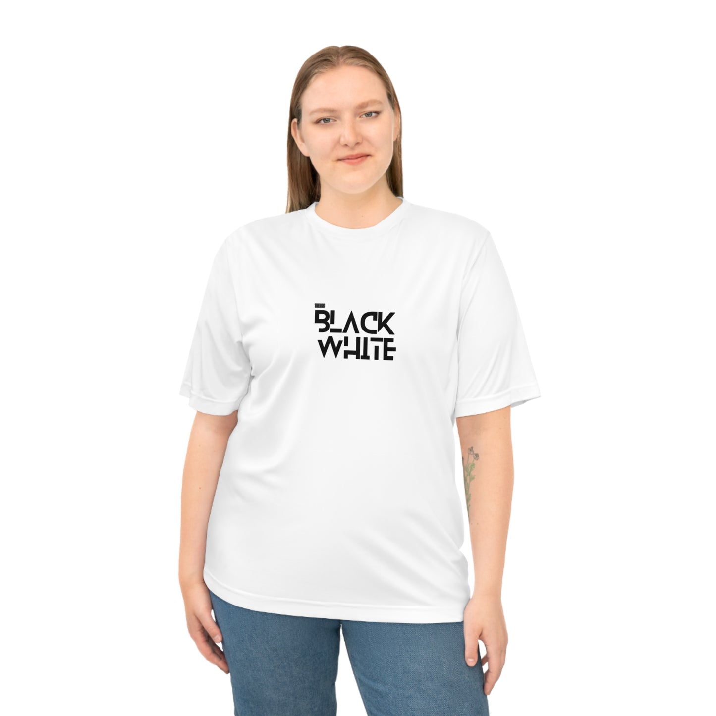 Black White Trends Unisex Zone Performance T-shirt