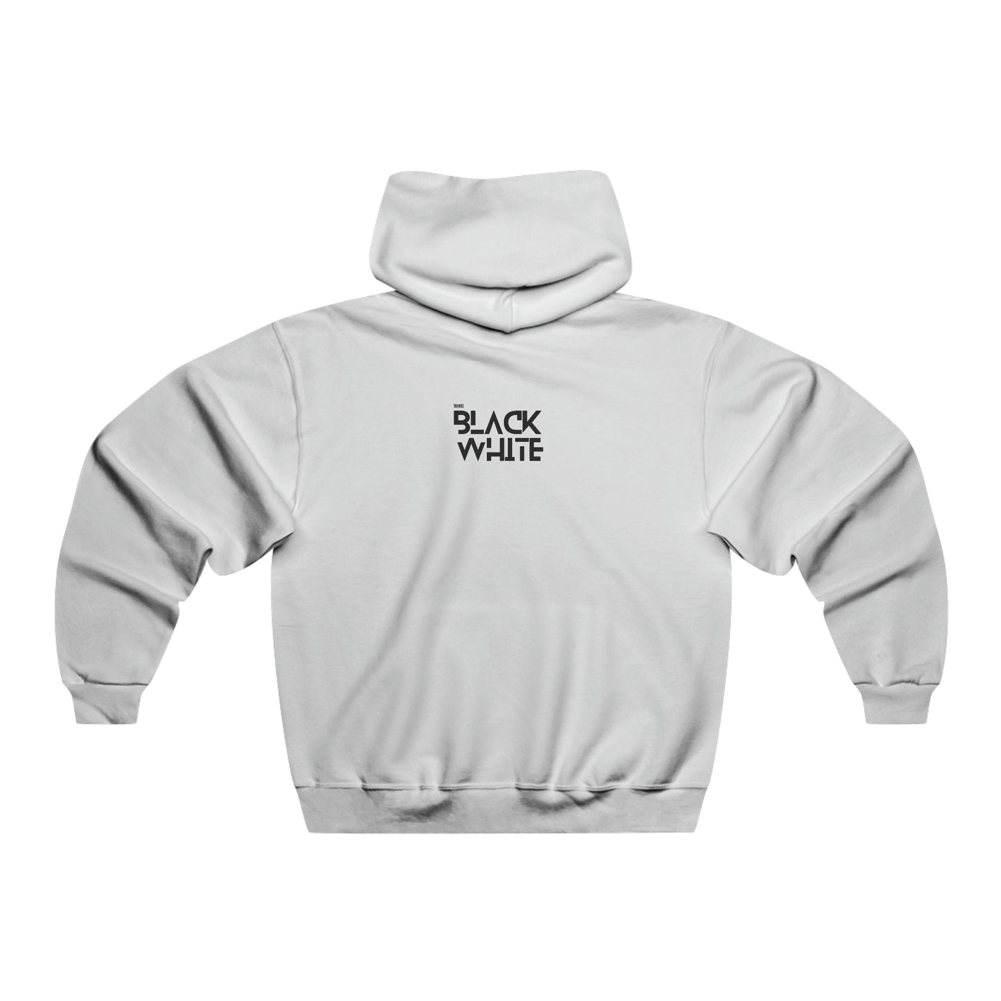 Silhouette Stories - Men's Black White Trends Hooded Sweatshirt